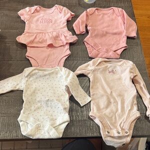 Newborn onesie bundle